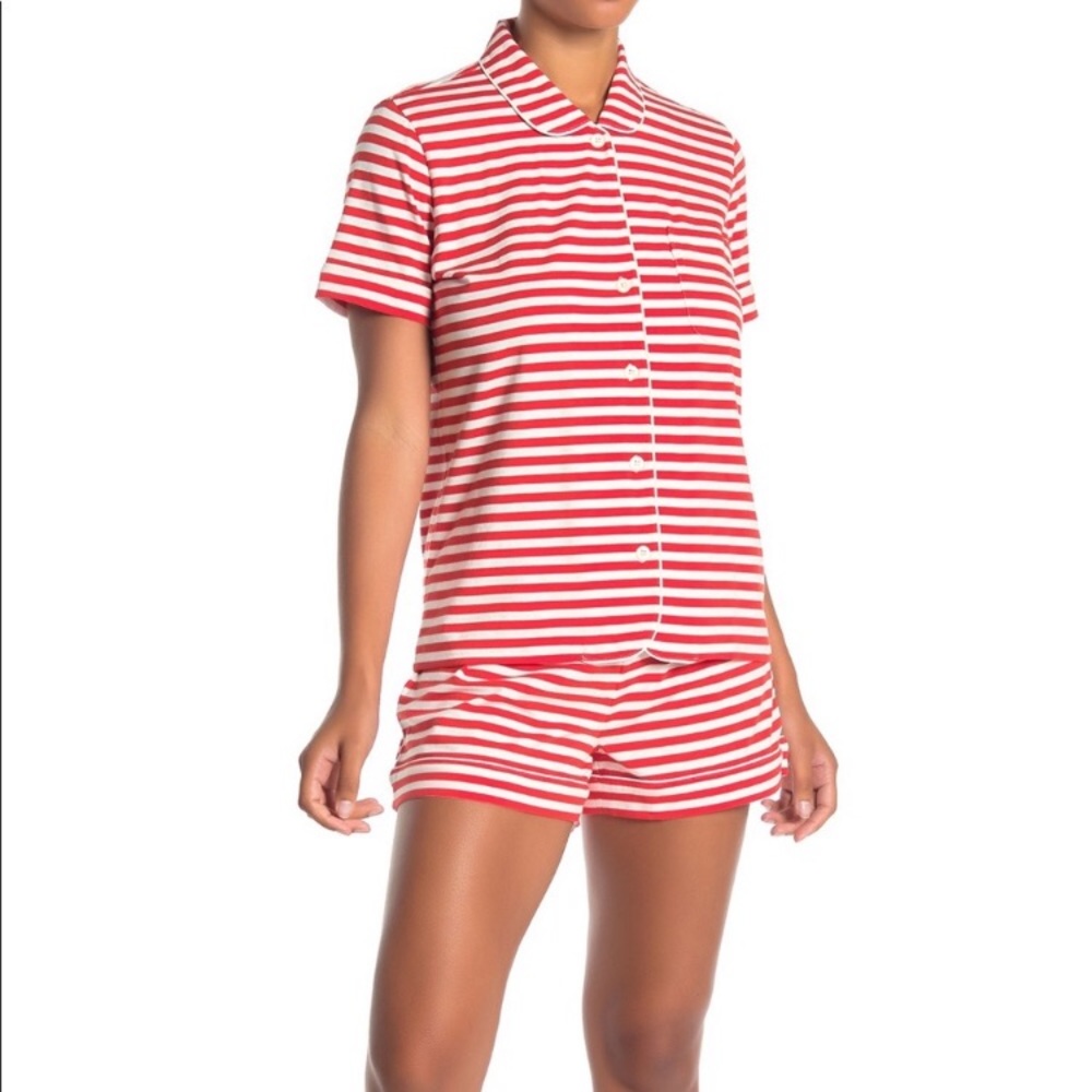 J. Crew Striped Pajama Set Size XS